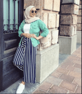 hijab kulot blouse