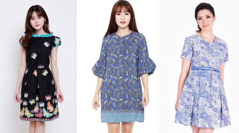 Celestino Nesta Dress  Design Dress  Batik  Modern  2021