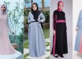 Inspirasi Model Gamis Dua Warna Yang Cantik dan Mengesankan
