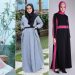 Inspirasi Model Gamis Dua Warna Yang Cantik dan Mengesankan
