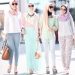 5 Outfit Busana Muslim Menarik dengan Tema Pastel