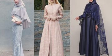 gaun kondangan muslim