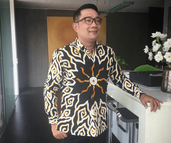Gambar Baju Batik Mega Mendung Modern