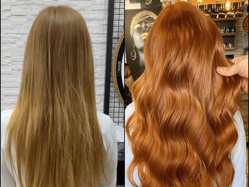 2 Copper Hair