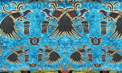 batik motif cendrawasih papua